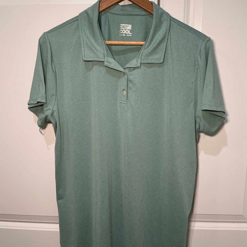 32 Degrees Cool Mint Polo Shirt
